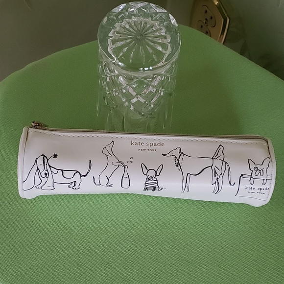 KATE SPADE DOG PARTY JOURNAL + PEN CASE SET:NWT - Picture 7 of 16